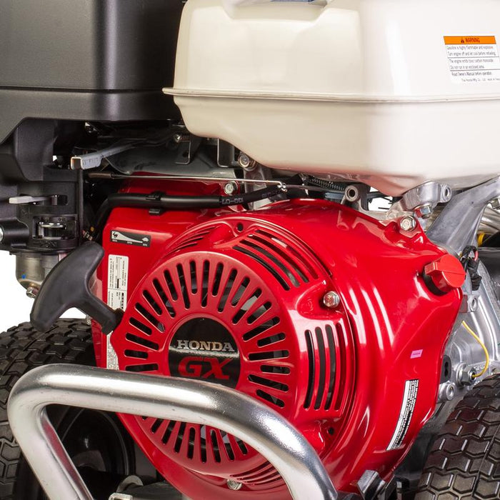 BE Power B4213HAAS 4,200 PSI 4.2 GPM Cold Water Gas Pressure Washer
close up