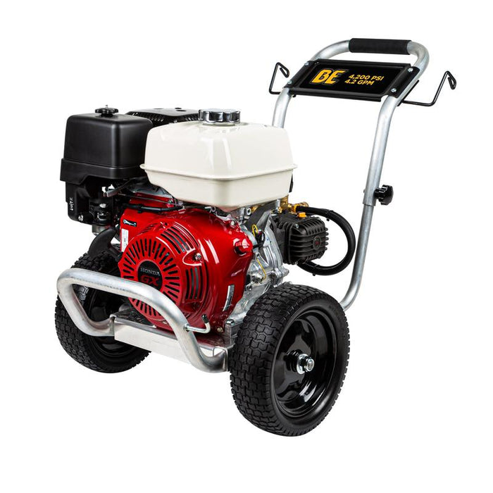 BE Power B4213HACS 4,200 PSI 4.2 GPM Cold Water Gas Pressure Washer
left view