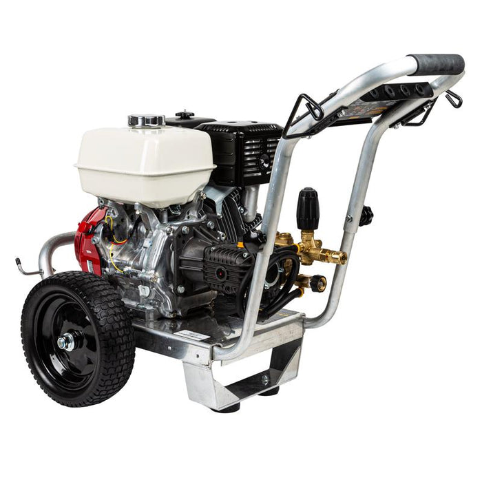 BE Power B4213HACS 4,200 PSI 4.2 GPM Cold Water Gas Pressure Washer
left back view