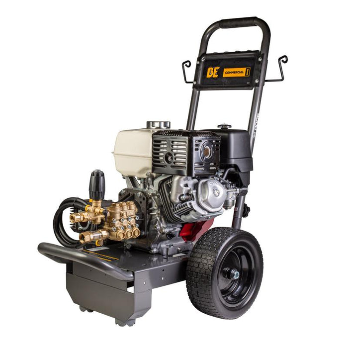 BE Power B4213HCS 4,200 PSI 4.2 GPM Cold Water Gas Pressure Washer in white background
