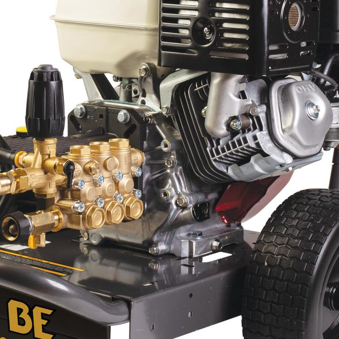 BE Power B4213HGS 4,200 PSI 4.2 GPM Cold Water Gas Pressure Washer close up