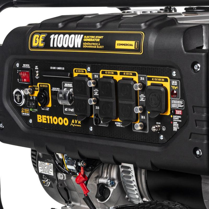 BE Power BE11000 11,000 Watt Generator close up