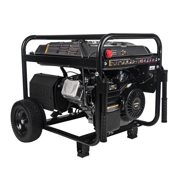 BE Power BE11000 11,000 Watt Generator left side view