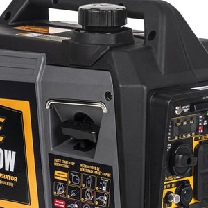 BE Power BE2800I 2,800 Watt Digital Inverter Generator close up