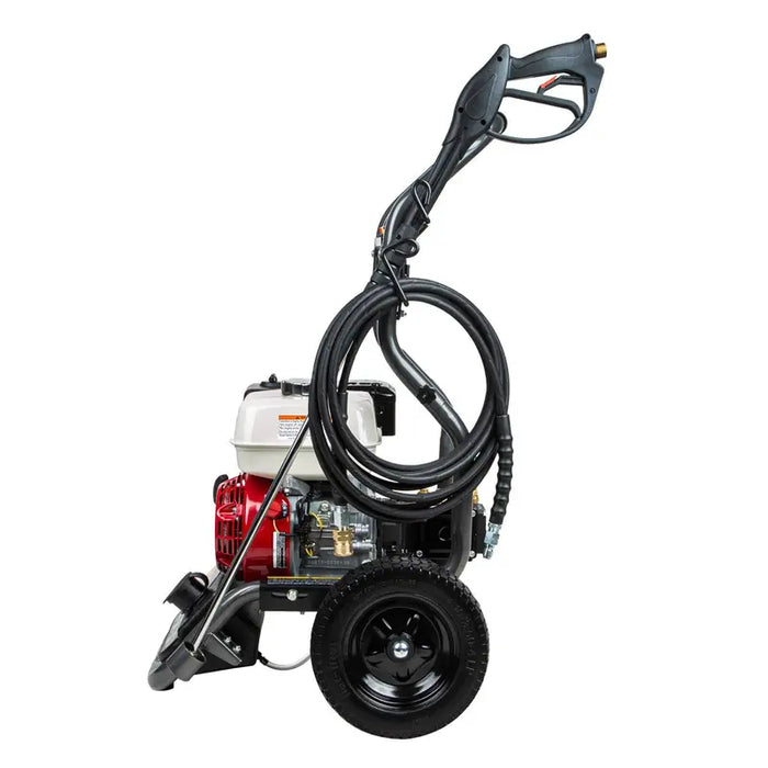 BE Power BE3265HA 3,200 PSI 2.8 GPM Gas Pressure Washer with Honda GX200 Engine and AR Triplex Pump
 left view