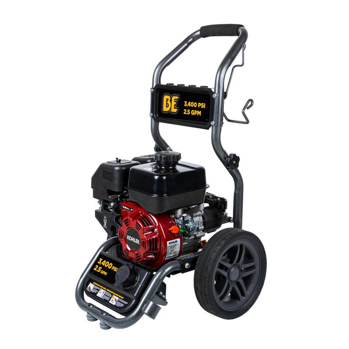 BE Power BE3465KX 3,400 PSI 2.5 GPM Cold Water Gas Pressure Washer
left side view