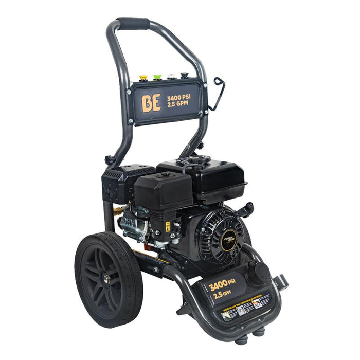 BE Power BE3475PX 3,400 PSI 2.5 GPM Cold Water Gas Pressure Washer
right view