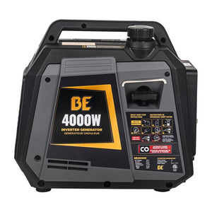 BE Power BE4000I 4,000 Watt Digital Inverter Generator front view
