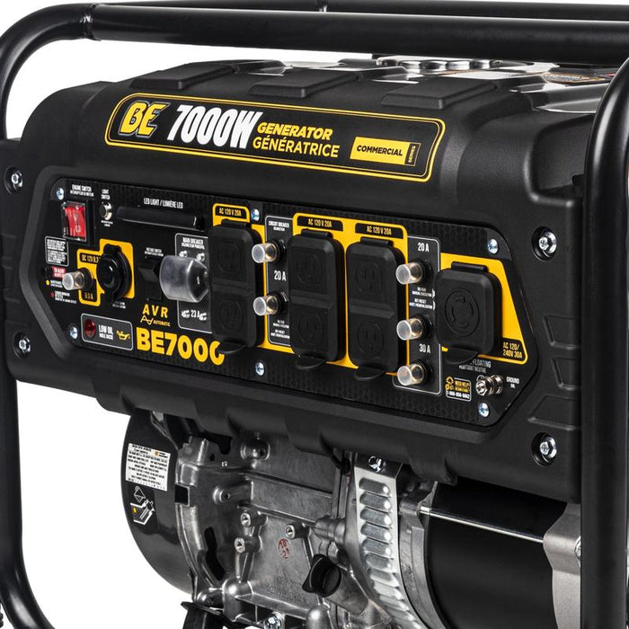 BE Power BE7000 7,000 Watt Generator
close up