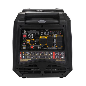 BE Power Equipment BE7500ID 7,500 watt digital inverter generator, detail view