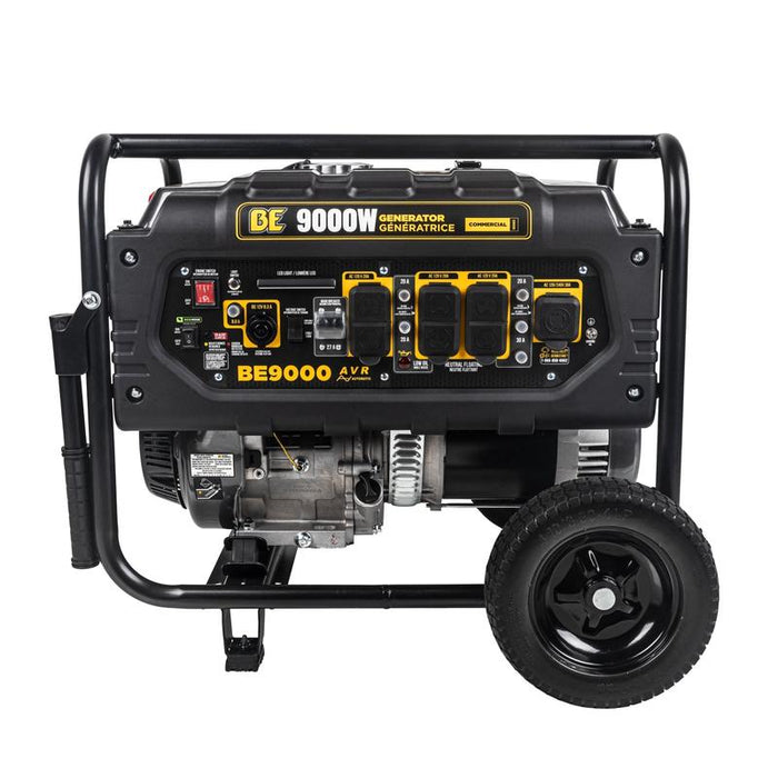 BE Power Equipment BE9000 9,000 watt portable generator, detail view