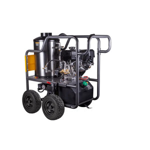 BE Power HW4015RA 4,000 PSI 4.0 GPM Hot Water Pressure Washer with Powerease 420 Engine and AR Triplex Pump right side view
