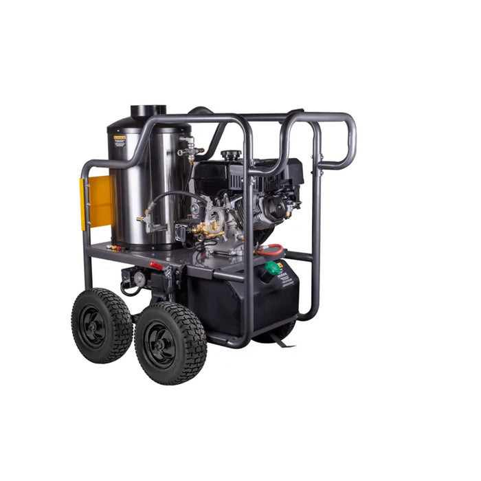 BE Power HW4015RA 4,000 PSI 4.0 GPM Hot Water Pressure Washer with Powerease 420 Engine and AR Triplex Pump right side view

