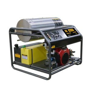 BE Power HW4024HA12V 4,000 PSI 5.5 GPM Hot Water Pressure Washer with Honda GX690 Engine and AR Triplex Pump right side view