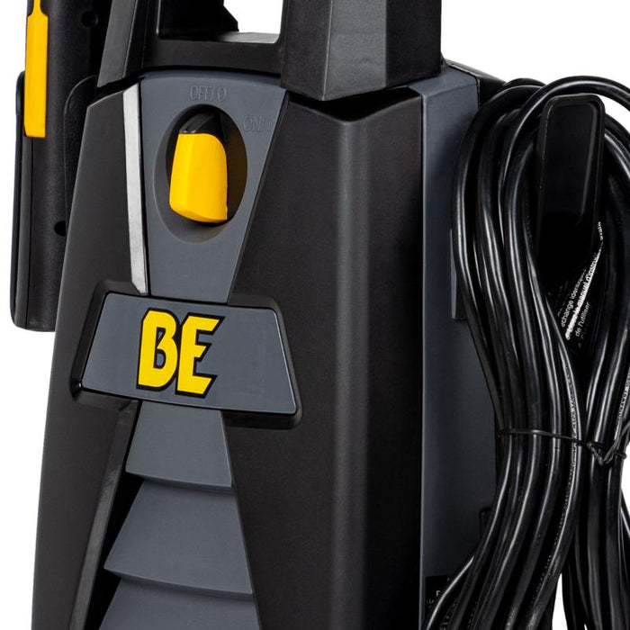 BE Power P1715EN 1,700 PSI 1.7 GPM Electric Power Washer with Powerease Motor and AR Axial Pump close up