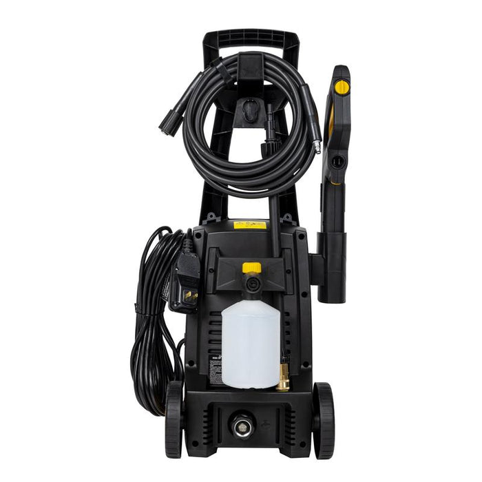 BE Power P1715EN 1,700 PSI 1.7 GPM Electric Power Washer with Powerease Motor and AR Axial Pump back view