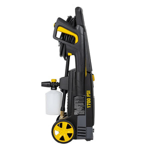 BE Power P1715EN 1,700 PSI 1.7 GPM Electric Power Washer with Powerease Motor and AR Axial Pump lateral view