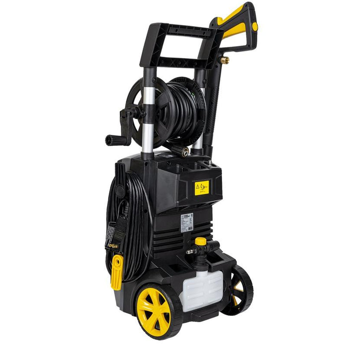 BE Power P2115EN 2,150 PSI 1.6 GPM Electric Pressure Washer with Powerease Motor and AR Axial Pump
left back view