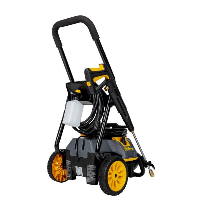BE Power P2314EN 2,300 PSI 1.7 GPM Electric Pressure Washer with Powerease Motor and AR Axial Pump
back right view