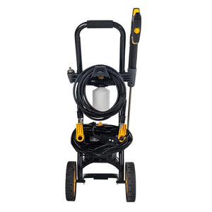 BE Power P2317EN 2,300 PSI 1.7 GPM Electric Pressure Washer with AR Axial Pump back view