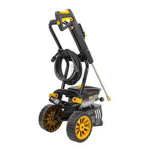 BE Power P2713EN 2,700 PSI 1.3 GPM Electric Pressure Washer with AR Axial Pump side view
