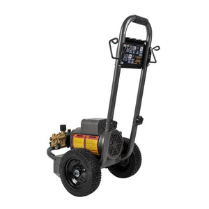 BE Power PE-1115EW1A 1,100 PSI 2.0 GPM 1.5 HP Electric Pressure Washer with Baldor Motor and Triplex Pump
left view