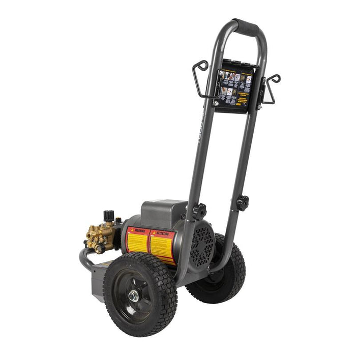 BE Power PE-1520EW1A 1,500 PSI 2.0 GPM Electric Pressure Washer with Baldor Motor and AR Triplex Pump
left side view