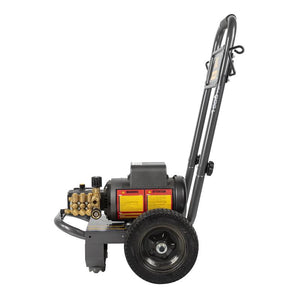 BE Power PE-1520EW1A 1,500 PSI 2.0 GPM Electric Pressure Washer with Baldor Motor and AR Triplex Pump
lateral view