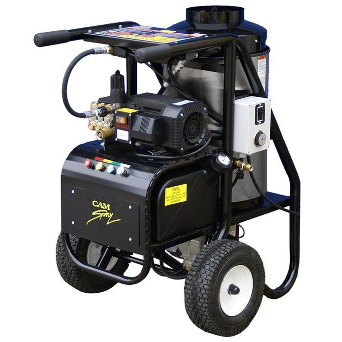 Cam Spray 1450SHDE Pressure Washer Electric Powered Diesel Fired Hot Water 2 GPM 1,450 PSI