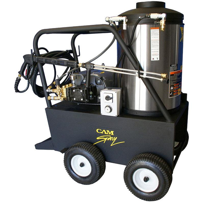 Cam Spray 2000QE Pressure Washer Electric Powered Diesel Fired Hot Water 4 GPM 2,000 PSI