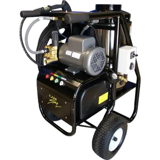 Cam Spray 2020SHDE Pressure Washer Electric Powered Diesel Fired Hot Water 2 GPM 2,000 PSI in white background
 