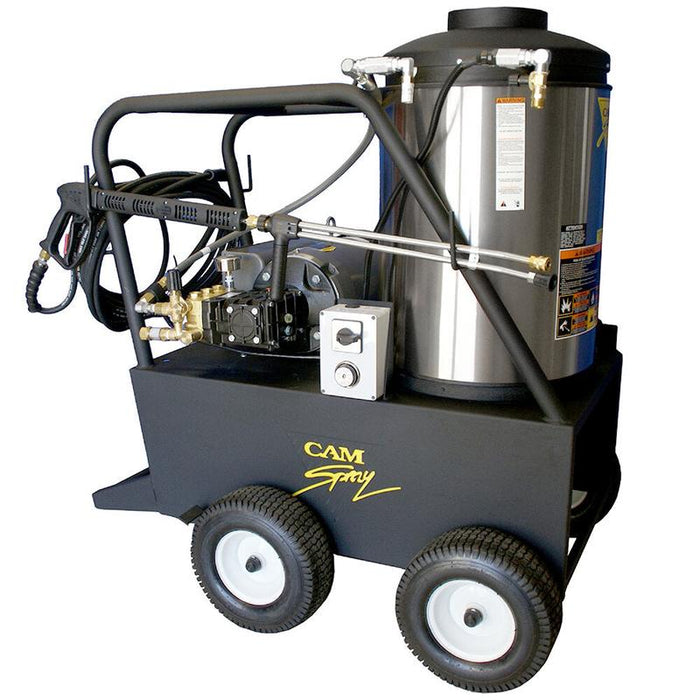 Cam Spray 3000QE Pressure Washer Electric Powered Diesel Fired Hot Water 4 GPM 3,000 PSI