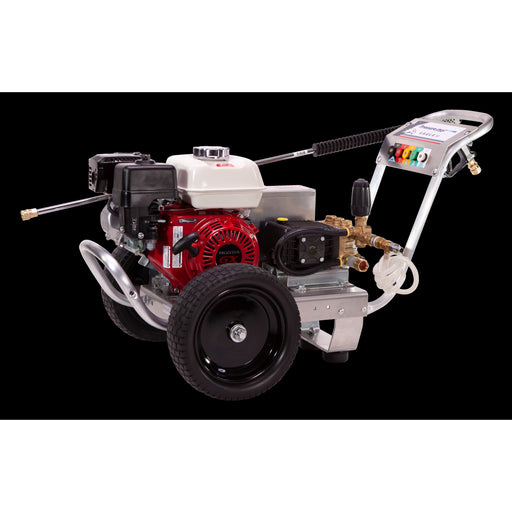 Pressure-Pro Eagle II EB4040HG-20 gas powered cold water pressure washer, front view