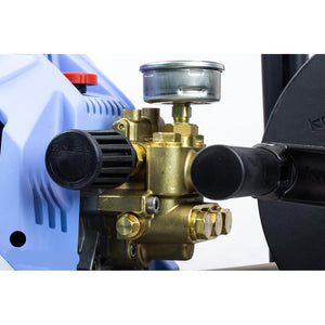 Kranzle K2020T 2,000 PSI 2.0 GPM Electric Pressure Washer with Hose Reel GFI close up