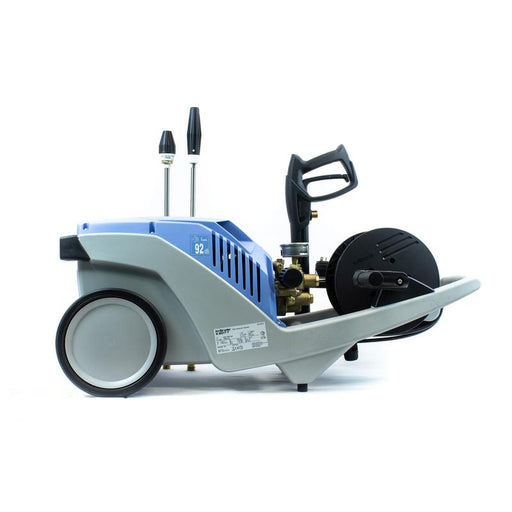 Kranzle K2020T 2,000 PSI 2.0 GPM Electric Pressure Washer with Hose Reel GFI in white background
