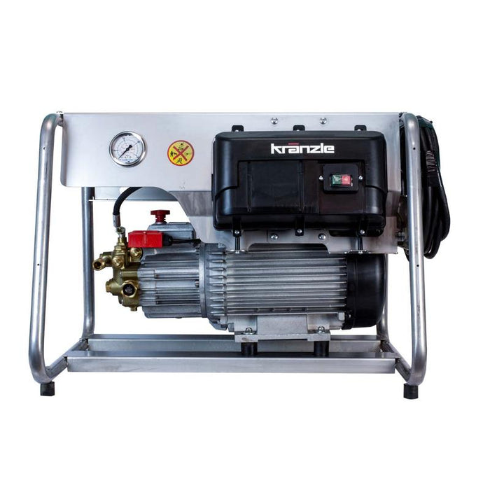 Kranzle KWS1200TS 2,400 PSI 5.0 GPM Electric Pressure Washer 440V AQ 16A 3PH in white background