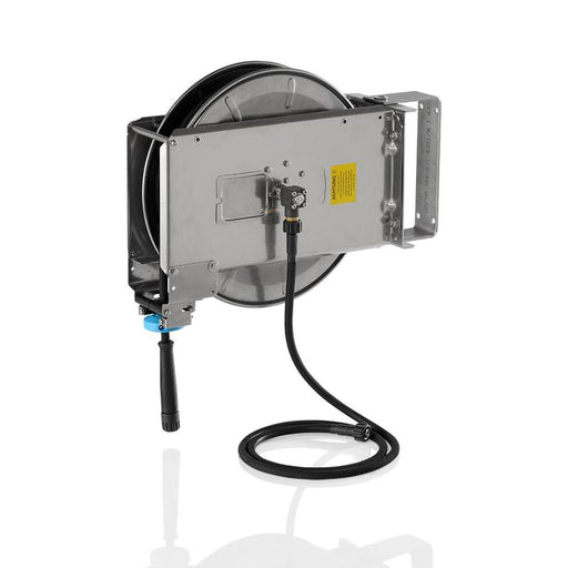 Kranzle 97412691 Automatic Hose Reel With 30m Hose & Bracket front view
