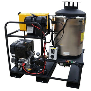 Cam Spray MCB3040D Pressure Washer Diesel Powered Skid Mount Diesel Fired Hot Water 4 GPM 3,000 PSI