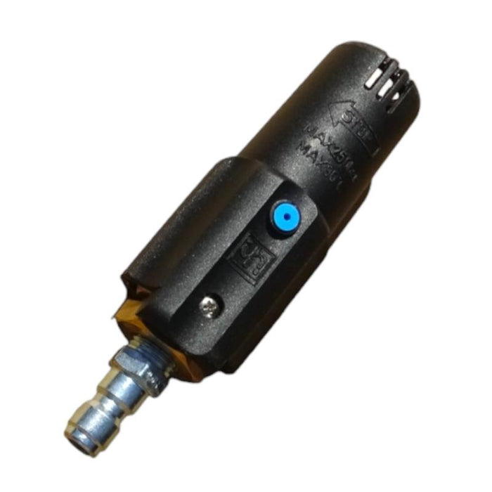 Pressure-Pro ARM020 3,500 PSI 0-Degree Light Blue Rotomax Rotating Nozzle with 1/4 in. Quick Connect Plug for Pressure Washers  front view
