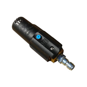 Pressure-Pro ARM020 3,500 PSI 0-Degree Light Blue Rotomax Rotating Nozzle with 1/4 in. Quick Connect Plug for Pressure Washers in white background