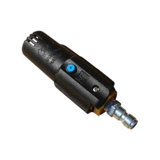 Pressure-Pro ARM020 3,500 PSI 0-Degree Light Blue Rotomax Rotating Nozzle with 1/4 in. Quick Connect Plug for Pressure Washers in white background