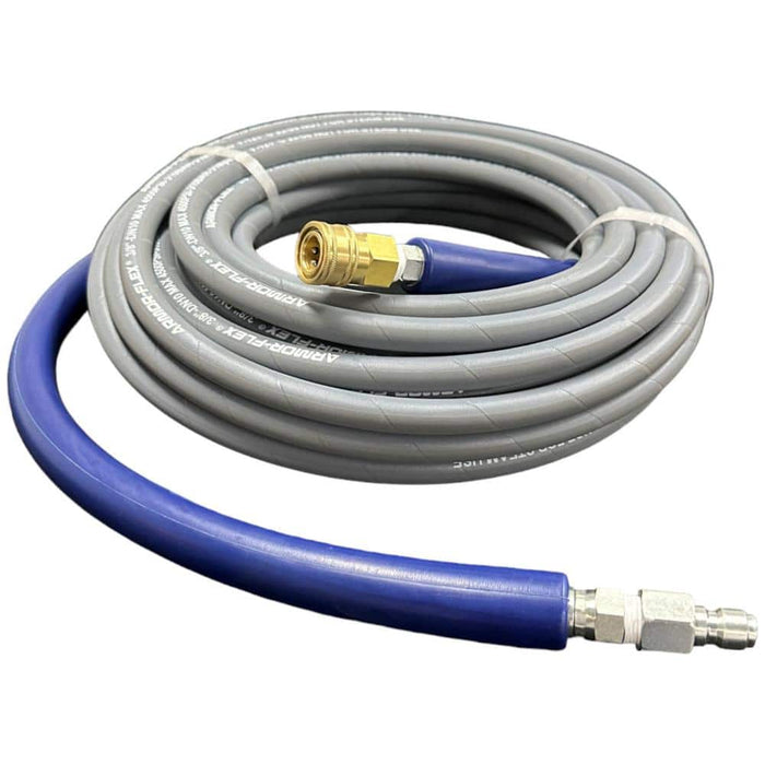 Pressure-Pro CHA0501GB 3/8 in. x 50 ft. 4,000 PSI Pressure Washer Replacement Hose with Quick Connect
