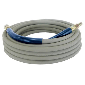 Pressure-Pro CHA0501GB 3/8 in. x 50 ft. 4,000 PSI Pressure Washer Replacement Hose with Quick Connect in white background