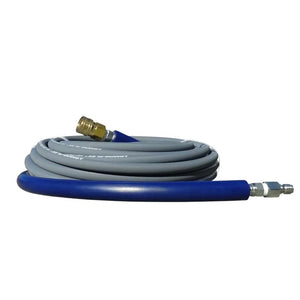 Pressure-Pro CHA1001GB 4000 PSI 3/8 Inch Hot and Cold 100 Foot Reinforced Pressure Washing Hose in white background
 