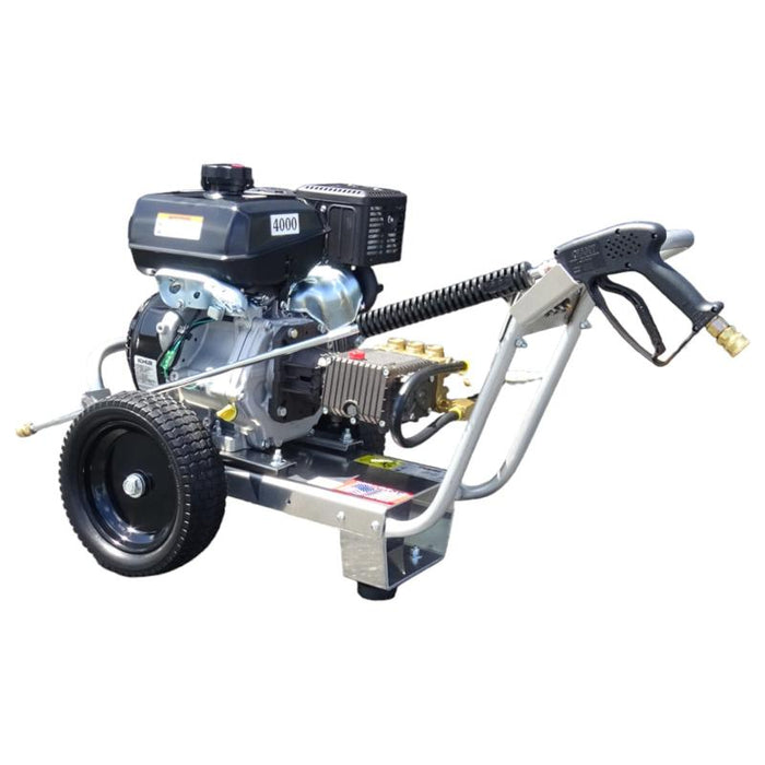 Pressure-Pro E4040KG-20 Eagle II Series 4,000 PSI 4 GPM Direct Drive GP-EZ Pump Kohler CH440 Cold Water Gas Pressure Washer back view