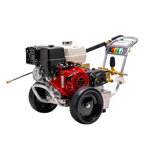 Pressure-Pro EB4040HA-20 4000 PSI 4 GPM Gas Powered Cold Water Pressure Washer with 389 CC Honda Engine side view