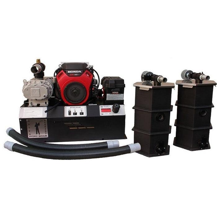 Pressure-Pro RGV40H12 Hydro Vacuum Gas Powered Water Recovery System, 25 GPM, 425 CFM, Honda GX630 Electric Start