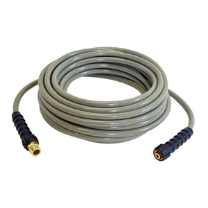 Simpson 40224 1/4 Inch x 25 Foot 3,200 PSI Cold Water Morflex Extension Hose in white background