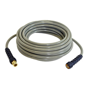 Simpson 40226 5/16 Inch x 50 Foot 3,700 PSI Cold Water Moreflex Extension Hose in white background