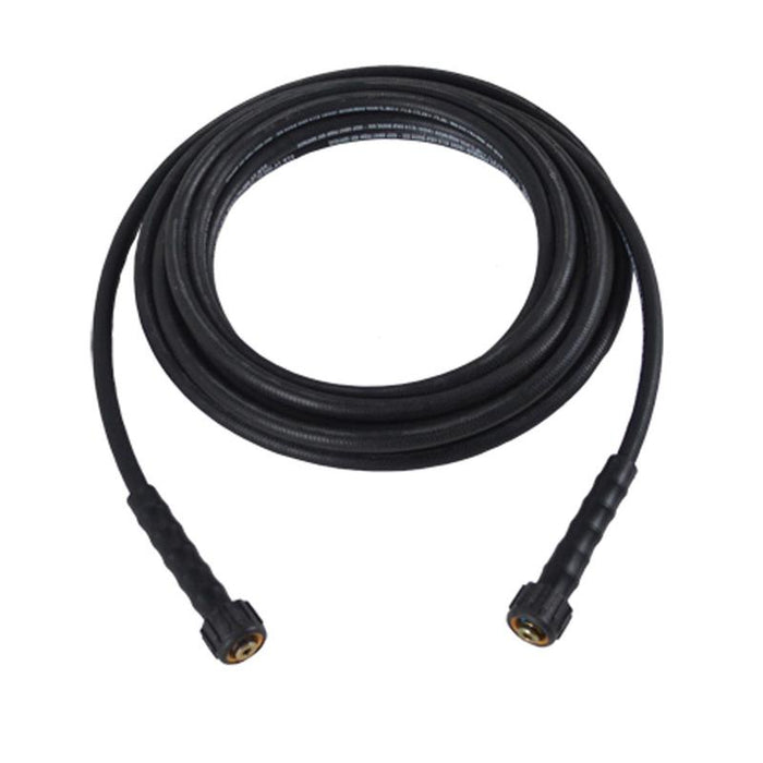Simpson 41182 1/4 Inch X 25 Foot 4,500 PSI Cold Water Santoprene Extension Hose in white background